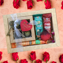  Mother´s Day - gift box 1  - chocolates, chocolate bars, sugar free, vegan, gluten free