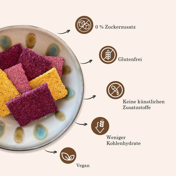 Raw food - ORGANIC Biscuits raspberry, cookies, sugar free, vegan, gluten free