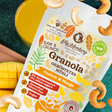  ORGANIC Raw Food Granola - Cashew & Mango with Carob - no added sugar, vegan, gluten free - coming soon! (Copy)