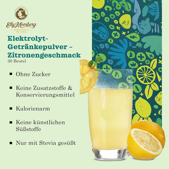 Electrolyte Mineral Drink - 30 Sachets Electrolyte Powder - 168 g