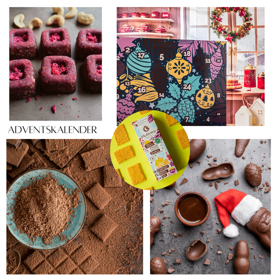 Veganer Adventskalender Premium Deluxe 2025 – Zuckerfrei, Glutenfrei & 100 % Natürlich