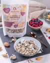 Bio Keto Granola Müsli mit Kokosflocken, Mandeln, Saaten und Chiasamen von Elly Momberg
