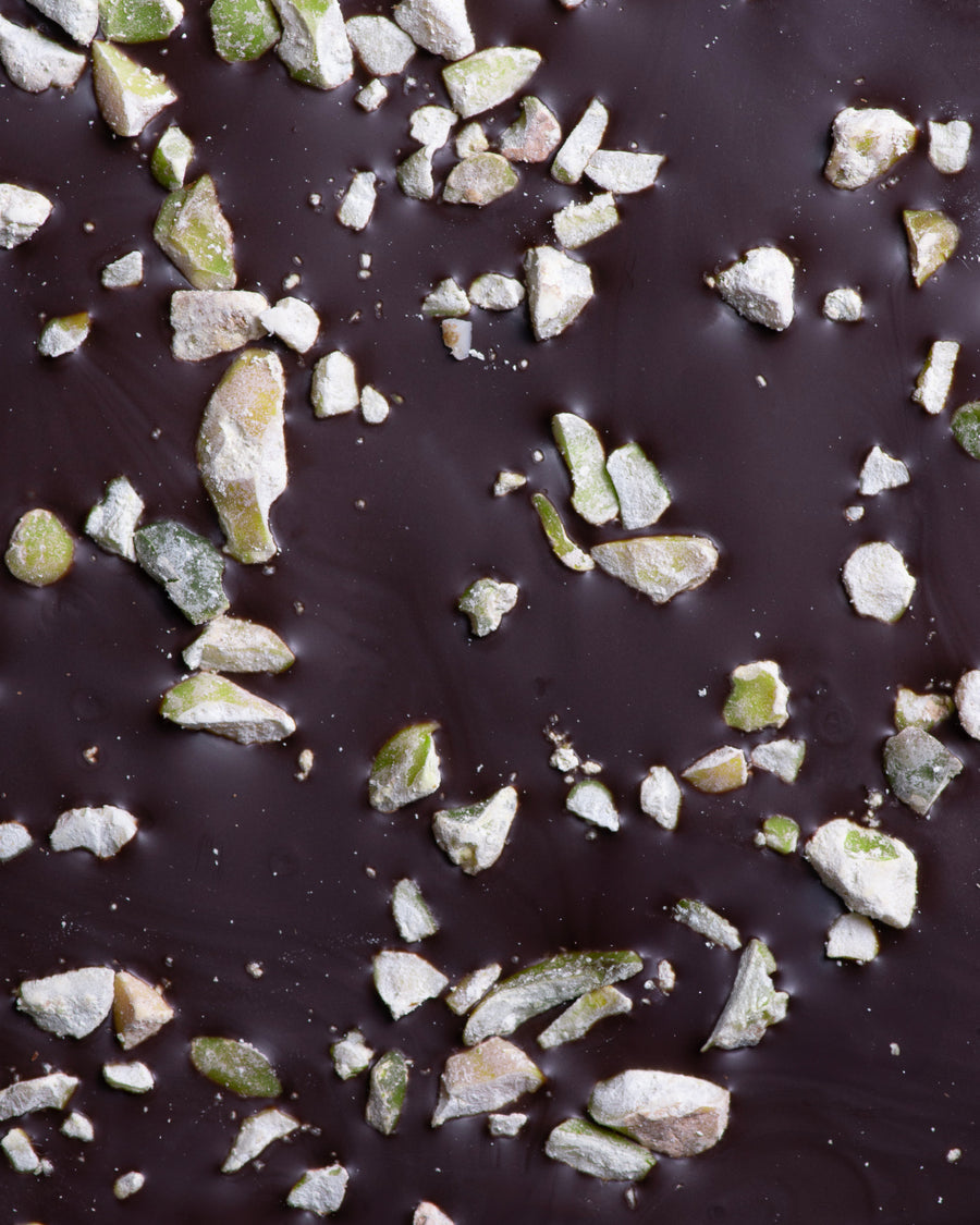  72% ChocDelight with roasted  pistachios dark chocolate bar, keto chocolate, no added sugar, vegan, gluten free, diabetics, keto diet, bar of chocolate