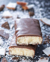 chocolate coconut gourmet bar, snack, no added sugar, vegan, gluten free, lower carb, keto, for diabetics, healthy bounty