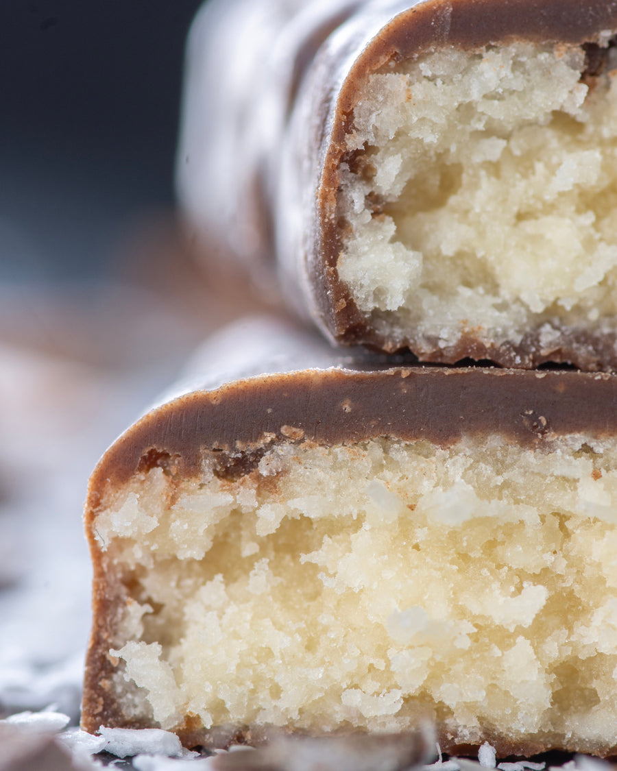 chocolate coconut gourmet bar, snack, no added sugar, vegan, gluten free, lower carb, keto, for diabetics, healthy bounty