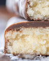 chocolate coconut gourmet bar, snack, no added sugar, vegan, gluten free, lower carb, keto, for diabetics, healthy bounty