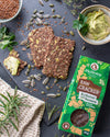 Keto Leinsamen-Cracker Trio | 3 Sorten | 270g