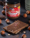 Organic Keto Spread chocolate with  hazelnut , with MTC oil, Elly Momberg, no added sugar, vegan, gluten free