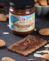 Organic Keto Spread chocolate with  almond , with MTC oil, Elly Momberg, no added sugar, vegan, gluten free