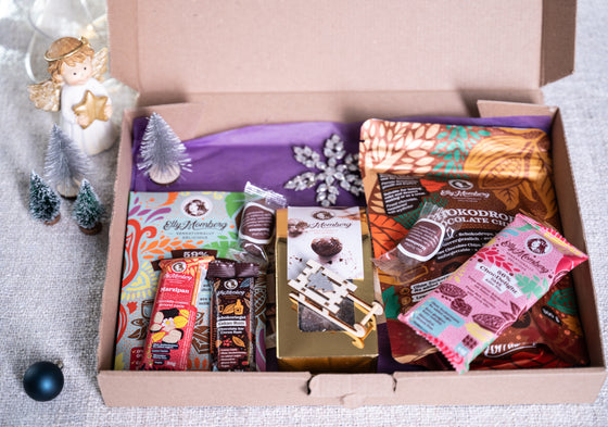 Vegan* Advent / Christmas Box M  –  Pure Christmas Joy - Pure Weihnachtsfreude - Edition 2025 | No Sugar Added, Gluten-Free & 100% Natural - Advent Calendar
