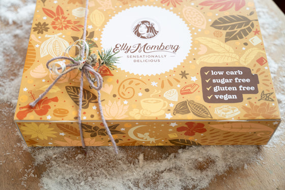 Vegan* Advent / Christmas Box L  –  Weihnachts Genuss Box - Christmas Delight Box - Edition 2025 | No Sugar Added, Gluten-Free & 100% Natural - Advent Calendar