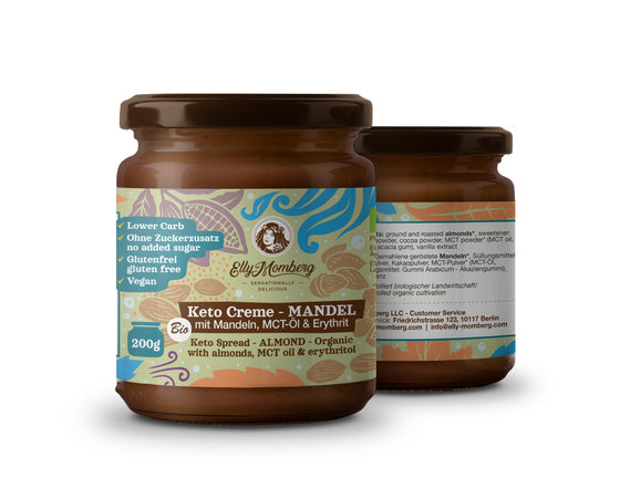 Organic Keto Almond Chocolate Spread with MCT Oil (200 g)