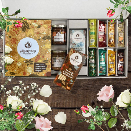 Elly Momberg - Gift Box Deluxe - All products inclusive cocoa, spreads, chocolate