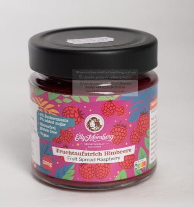 Fruit spread RASPBERRY -  jam, sweetened with erythritol, no added sugar, sugar-free, suitable for diabetics