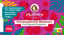  Fruchtaufstrich, HIMBERRE, gesüßt mit Erythrit, ohne Zuckerzusatz, zuckerfrei, für Diabetiker geeignet, 200 g