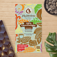  ChocDelight 59% - Chocolate with Coconut Milk, no Added Sugar & Gluten Free, Lower Carb - NEW