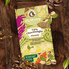  Bio Indian ChocDelight 84% mit Vanille und Cranberries - Vegane Schokolade, ohne Zuckerzusatz &amp; Glutenfrei, KETO MHD 7/24