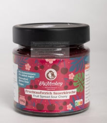  Fruit spread SOUR CHERRY -  jam, sweetened with erythritol, no added sugar, sugar-free, suitable for diabetics