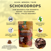 Chocolate Chips / Drops Keto for backing, desserts or as a treat - vegan, no added sugar, lower carb, gluten free - 300g - 2299