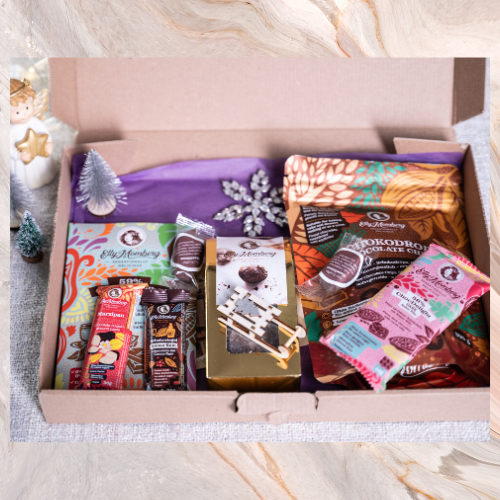 Vegan* Advent / Christmas Box M  –  Pure Christmas Joy - Pure Weihnachtsfreude - Edition 2025 | No Sugar Added, Gluten-Free & 100% Natural - Advent Calendar