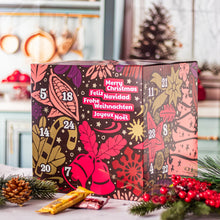  Veganer Adventskalender - Weihnachtsbox 2024 - CUBE - vegan - ohne Zuckerzusatz - glutenfrei