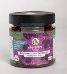  Fruit spread PLUM DAMSON, plum jam, sweetened with erythritol, no added sugar, sugar-free, suitable for diabetics