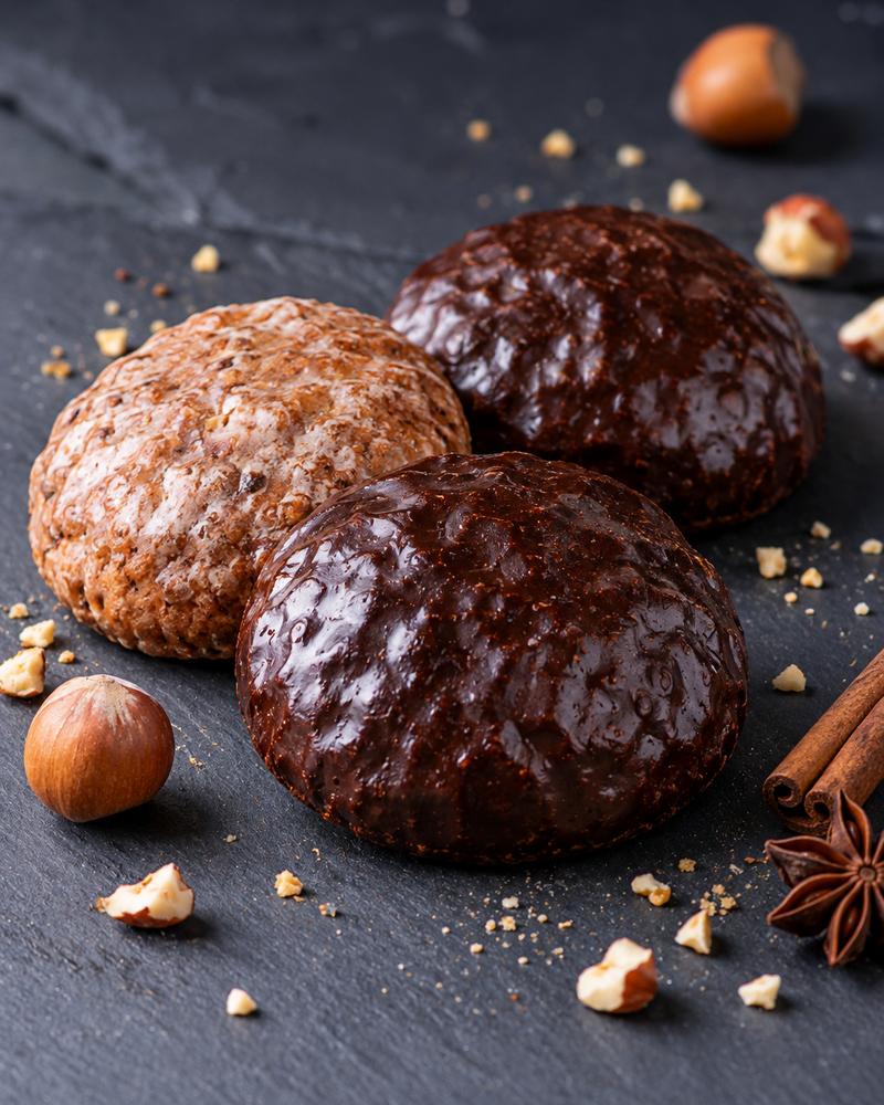Elisen Lebkuchen 3 er Set vegan, glutenfrei und ohne Zuckerzusatz von Elly Momberg