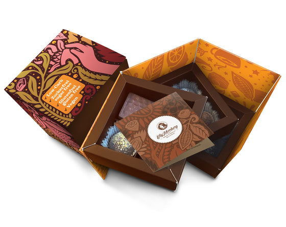 Pralines - box of chocolates - Vegan Chocolate, No Added Sugar & Gluten Free 96g